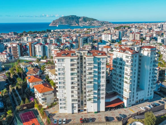 Luxury Sea View Apartment for Sale in Alanya