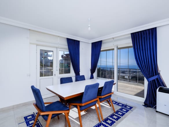 Luxury Sea View Duplex Apartment in Kargicak, Alanya – Sea View 3 (A3)