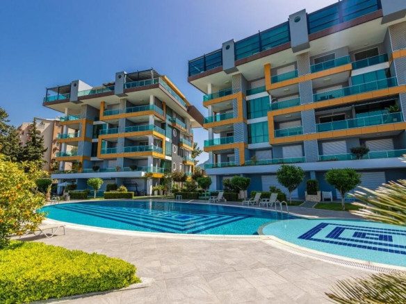 Luxury Sea View 3+1 Apartment in Kestel Alanya