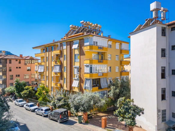 Alanya Center residential building exterior facade