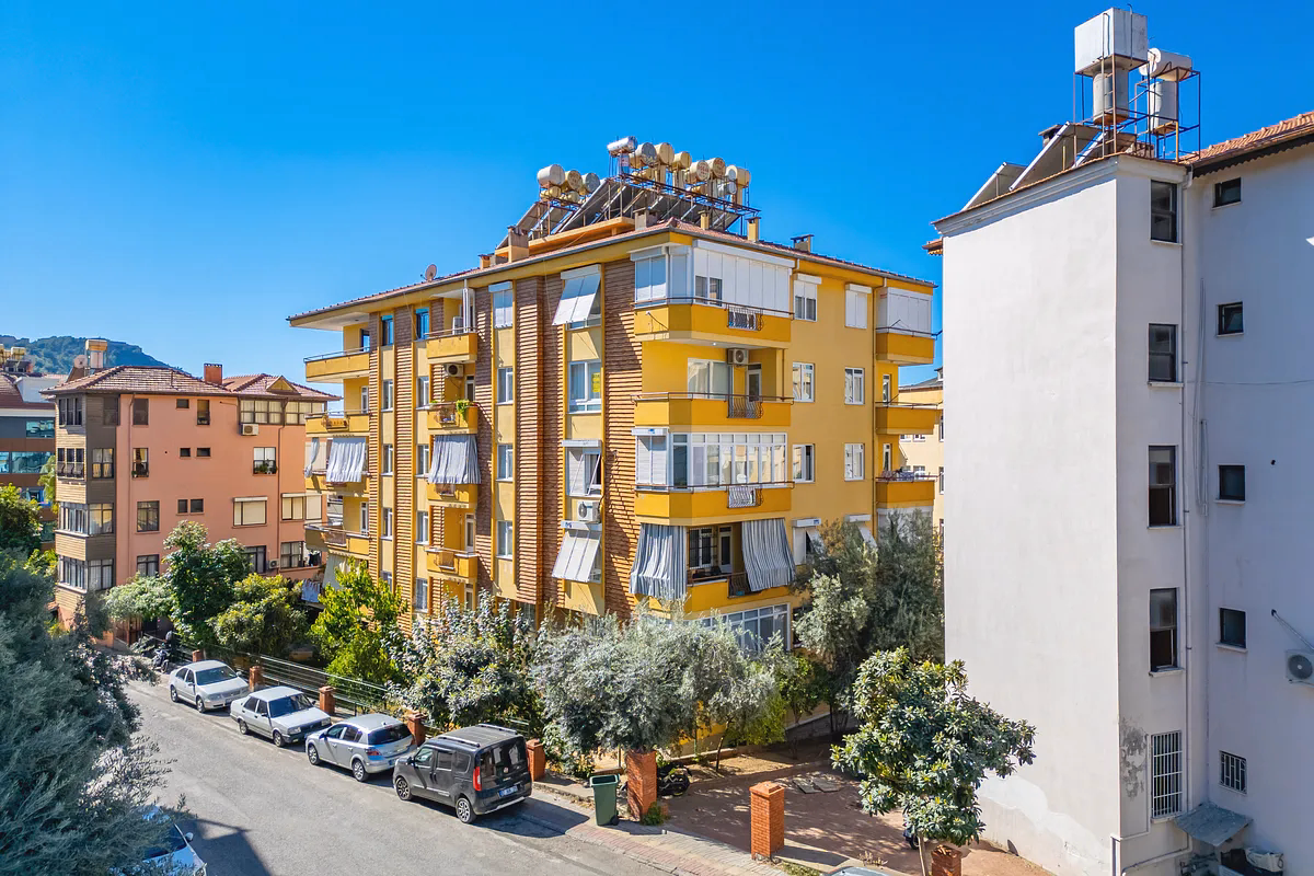 Alanya Center residential building exterior facade