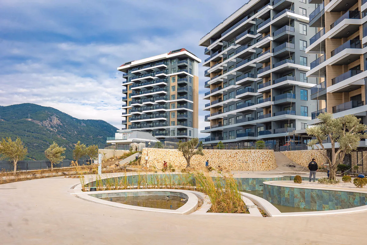 Küçüker Tower Kestel Alanya exterior view