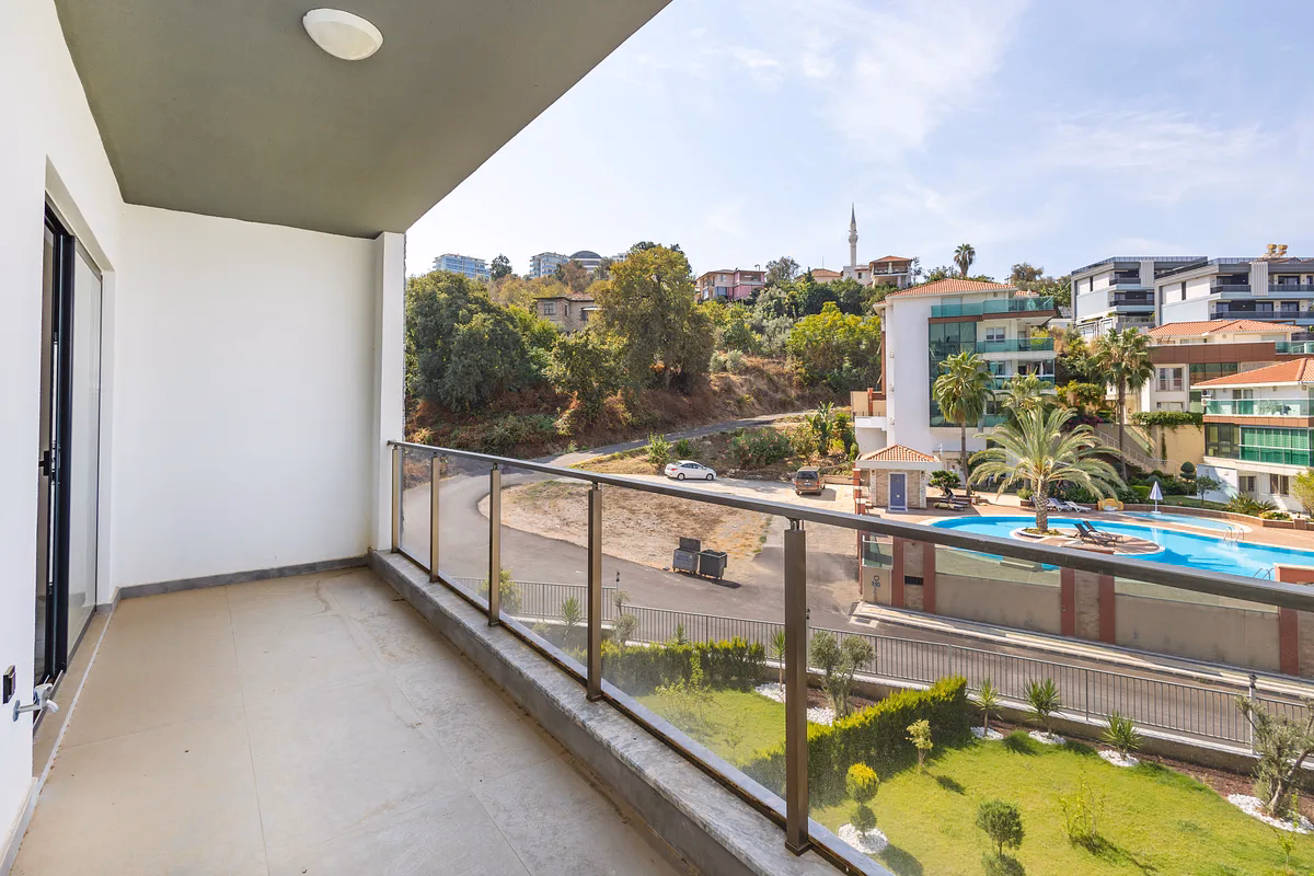 Buy Apartment Kargicak Alanya Sea Nature Residence (21) Private balcony overlooking Kargicak surroundings