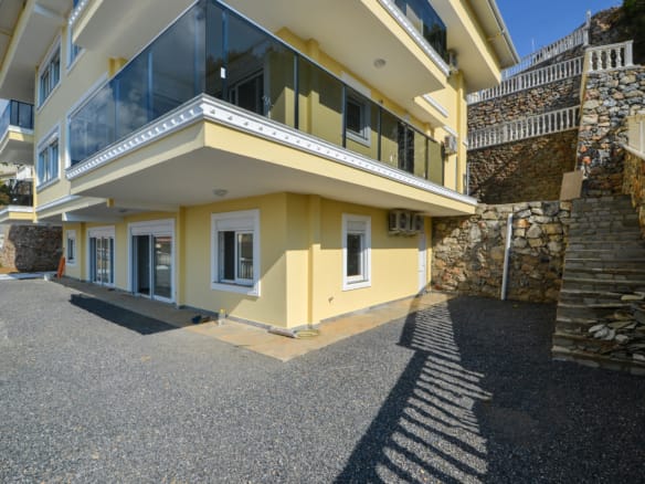 Sea View Duplex 3+2 Apartment – Kargicak Panorama Residence, Alanya