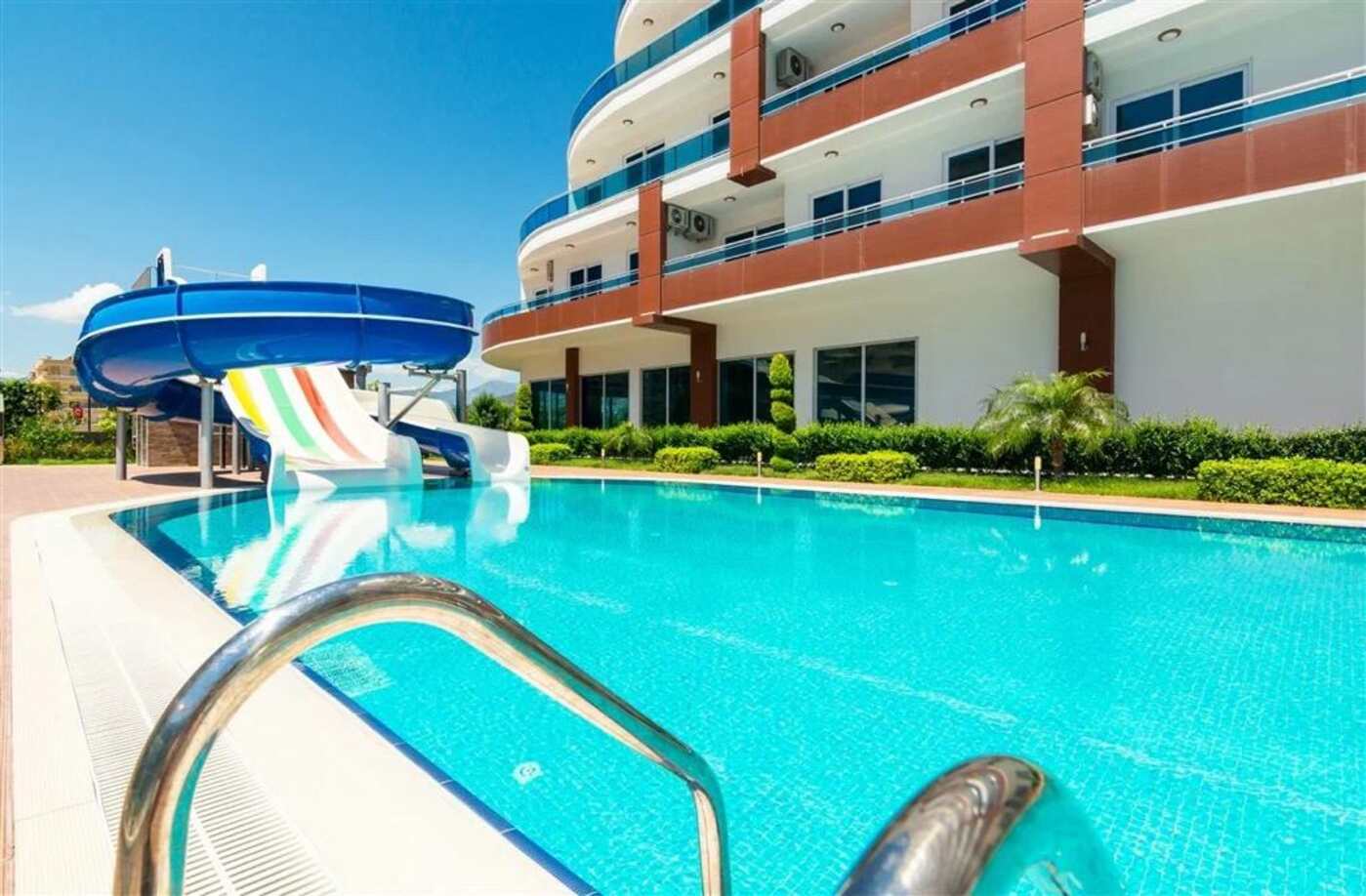 Luxury 3+1 Sea View Apartment in Mahmutlar Alanya