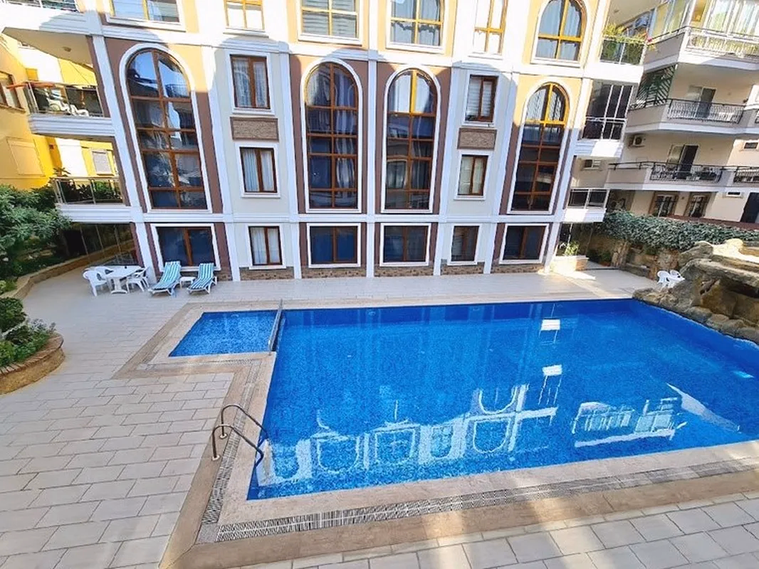 Furnished 2 bedroom apartment for sale in Oba Alanya Turkey near the beach