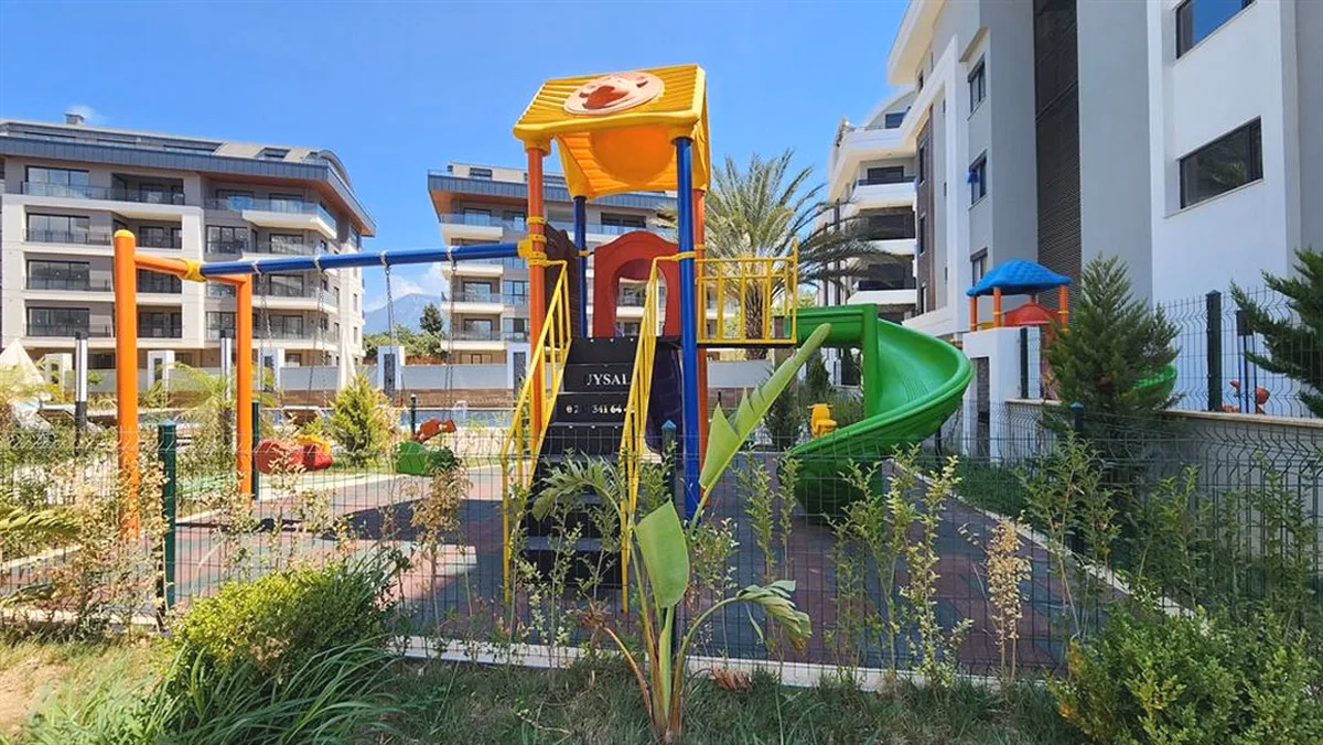 Buy Duplex Apartment Alanya Turkey – Begonia Garden Oba (1) Modern 2+1 duplex apartment for sale in Begonia Garden Oba Alanya Turkey