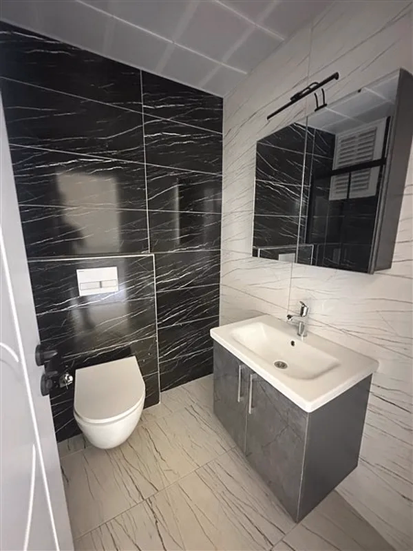 Buy Duplex Apartment Alanya Turkey – Begonia Garden Oba (14) Bathroom in Begonia Garden residence Oba