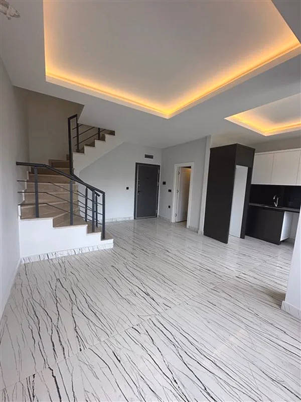 Buy Duplex Apartment Alanya Turkey – Begonia Garden Oba (19) Modern 2+1 duplex apartment for sale in Begonia Garden Oba Alanya Turkey