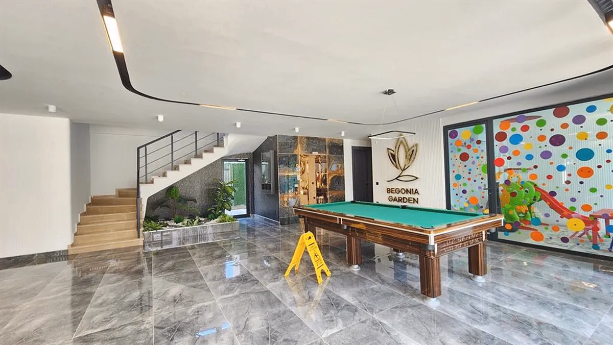 Buy Duplex Apartment Alanya Turkey – Begonia Garden Oba (2) Fitness center in Begonia Garden residence