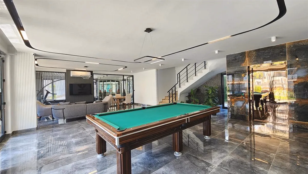 Buy Duplex Apartment Alanya Turkey – Begonia Garden Oba (3) Fitness center in Begonia Garden residence