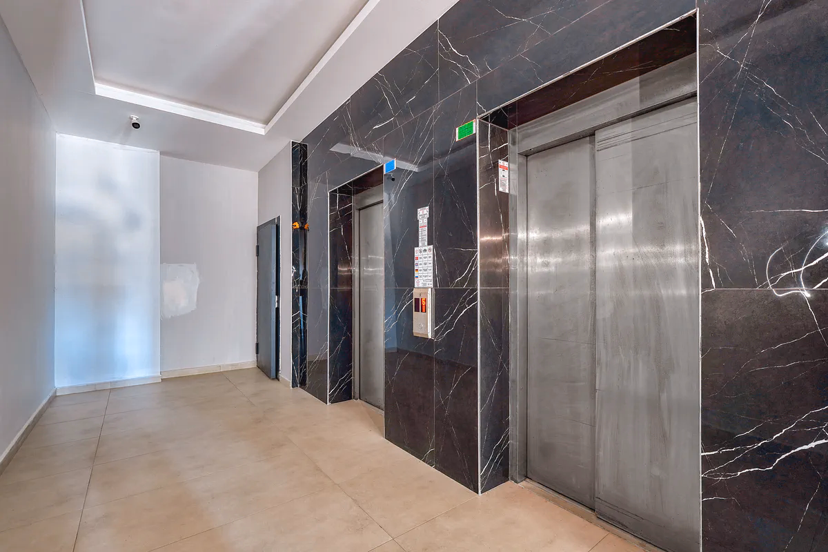Discover a furnished studio apartment in Mahmutlar, Alanya (12) Private lift in Mahmutlar