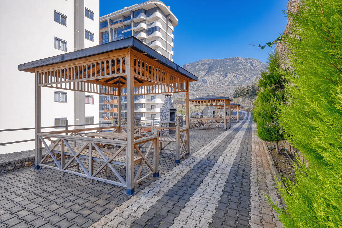 Discover a furnished studio apartment in Mahmutlar, Alanya (19) Studio Apartment Mahmutlar | Furnished TNH Hill Investment