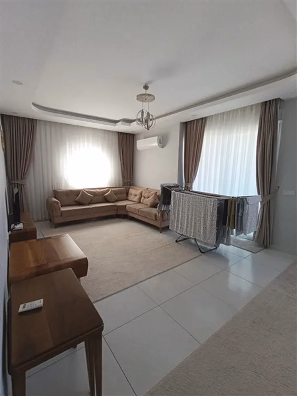 Furnished 2+1 Apartment in Mahmutlar (10) Spacious master bedroom in 2+1 apartment for sale in Alanya Turkey