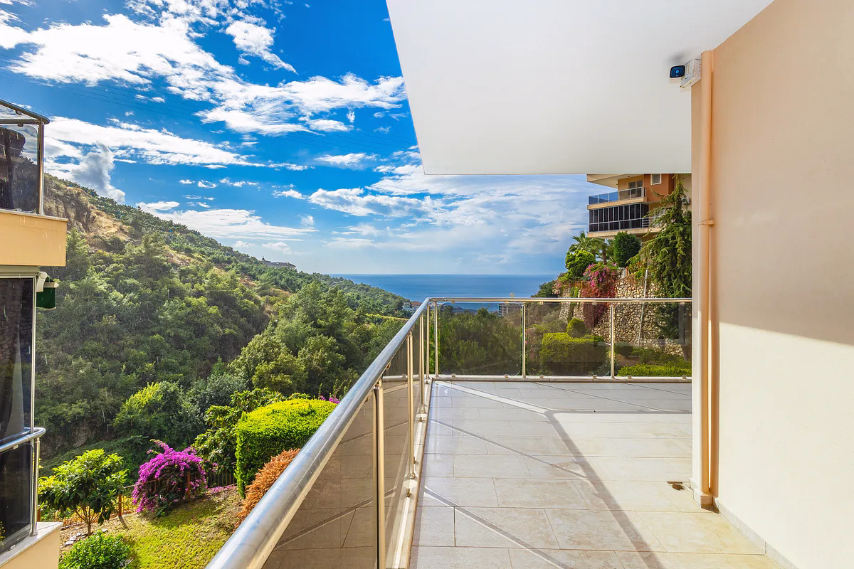 Kargicak Duplex Apartment with Sea View and Pool Access (1) Kargicak Duplex Apartment with Sea View and Pool Access