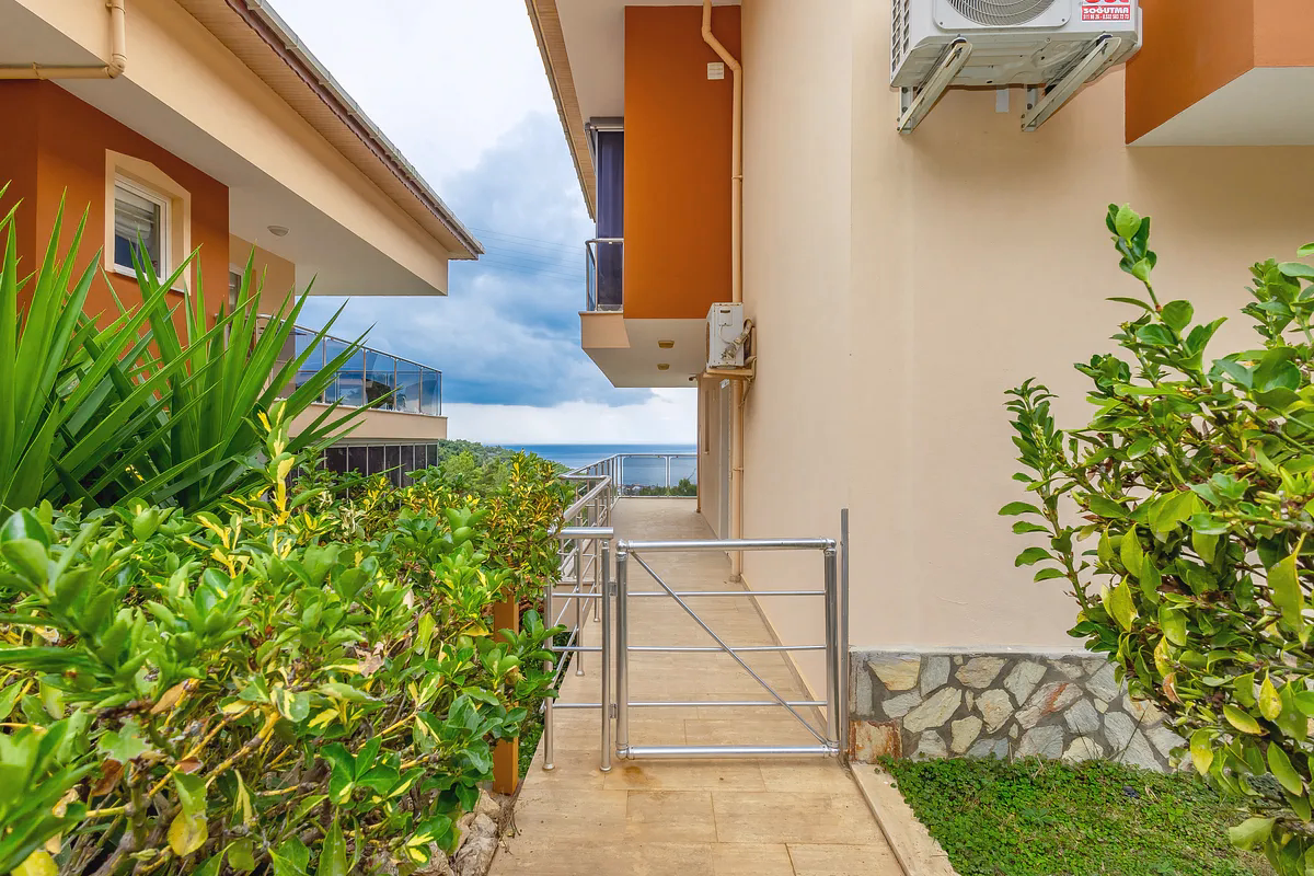 Kargicak Duplex Apartment with Sea View and Pool Access (21) Sea View 2 residential building in Kargicak Alanya