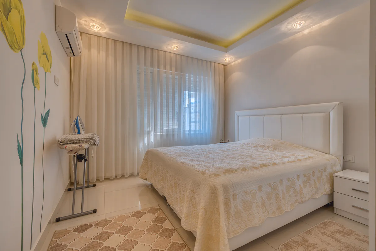 Lotus Residence Mahmutlar Alanya (18) Large unfurnished bedroom in Lotus Residence Mahmutlar Alanya