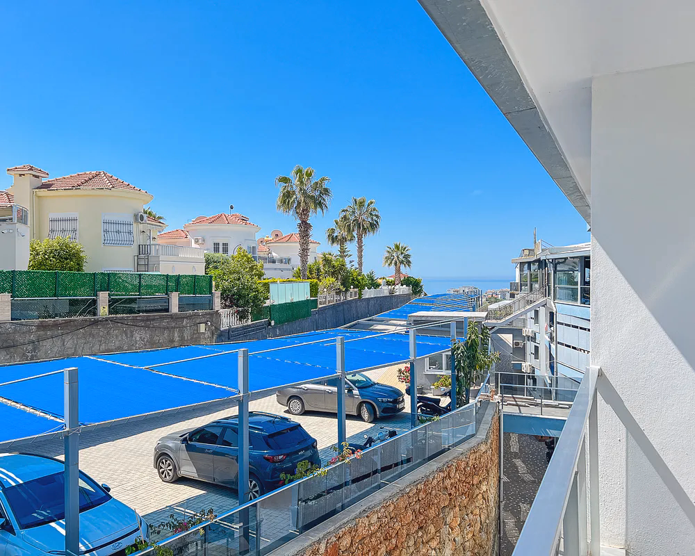 Modern Studio Apartment in STAY SUIT Residence, Kargicak (20) STAY SUIT furnished studio apartment for sale in Kargicak Alanya Turkey with sea and city views
