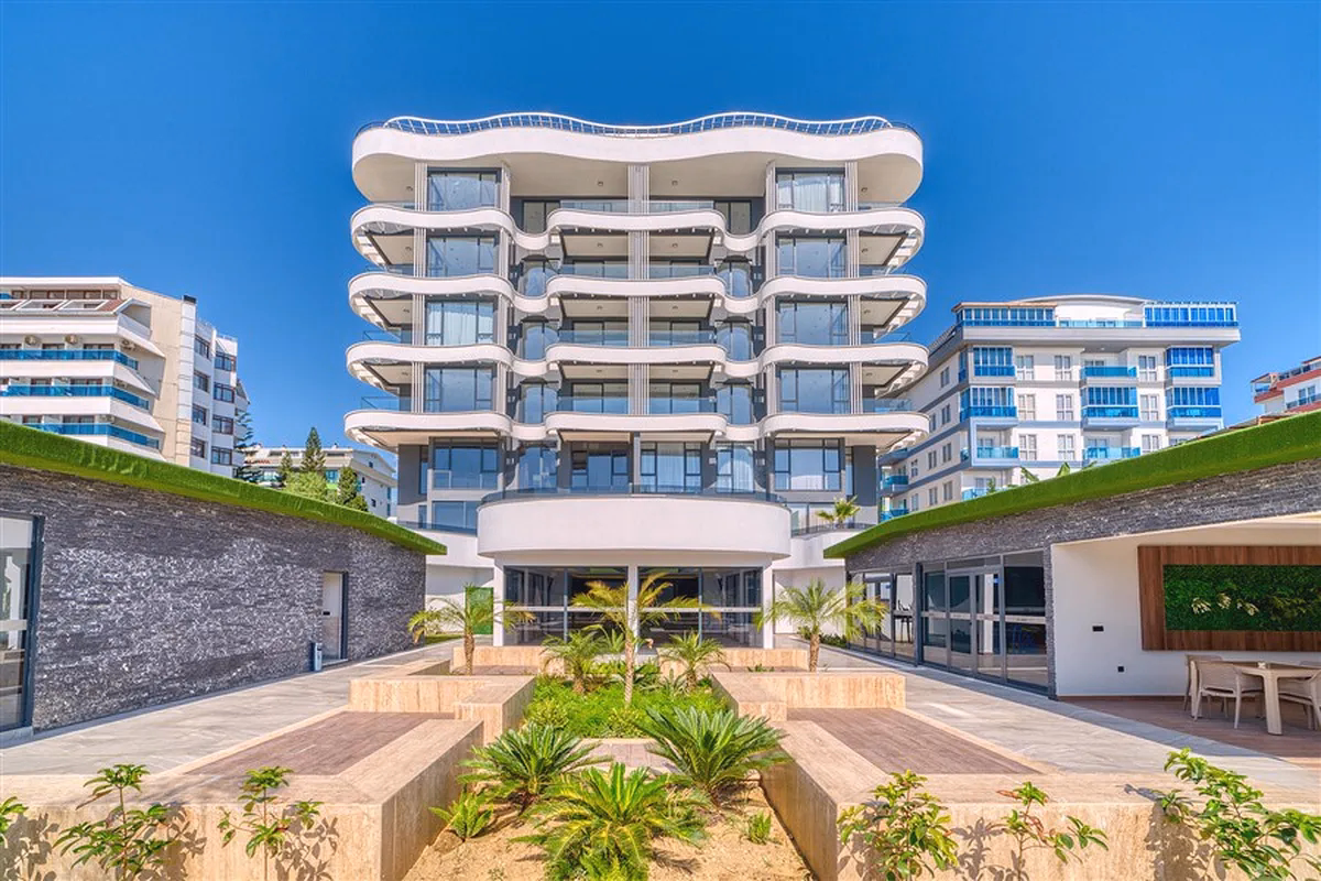 Modern beachfront residence Nordic Art in Kargicak Alanya Turkey