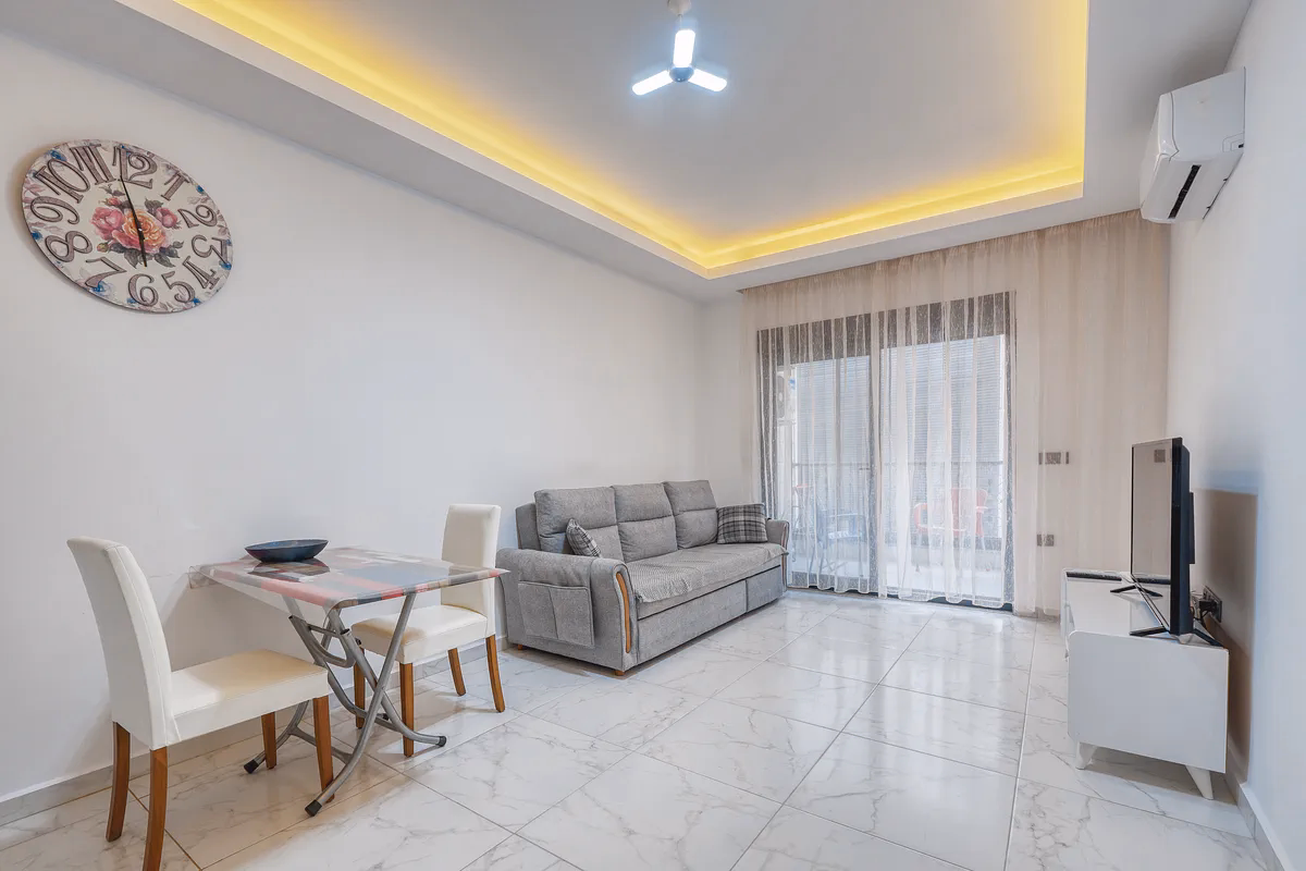 Novita 11 Mahmutlar New Build (3) Novita 11 Mahmutlar new build open-plan living room interior