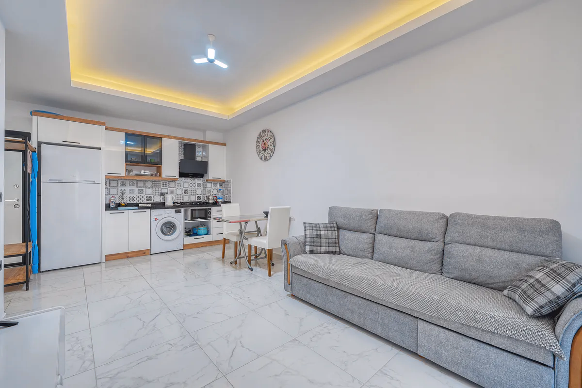 Novita 11 Mahmutlar New Build (4) Novita 11 Mahmutlar new build open-plan living room interior