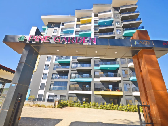 Pine Garden Avsallar Alanya new build 2023 tower complex