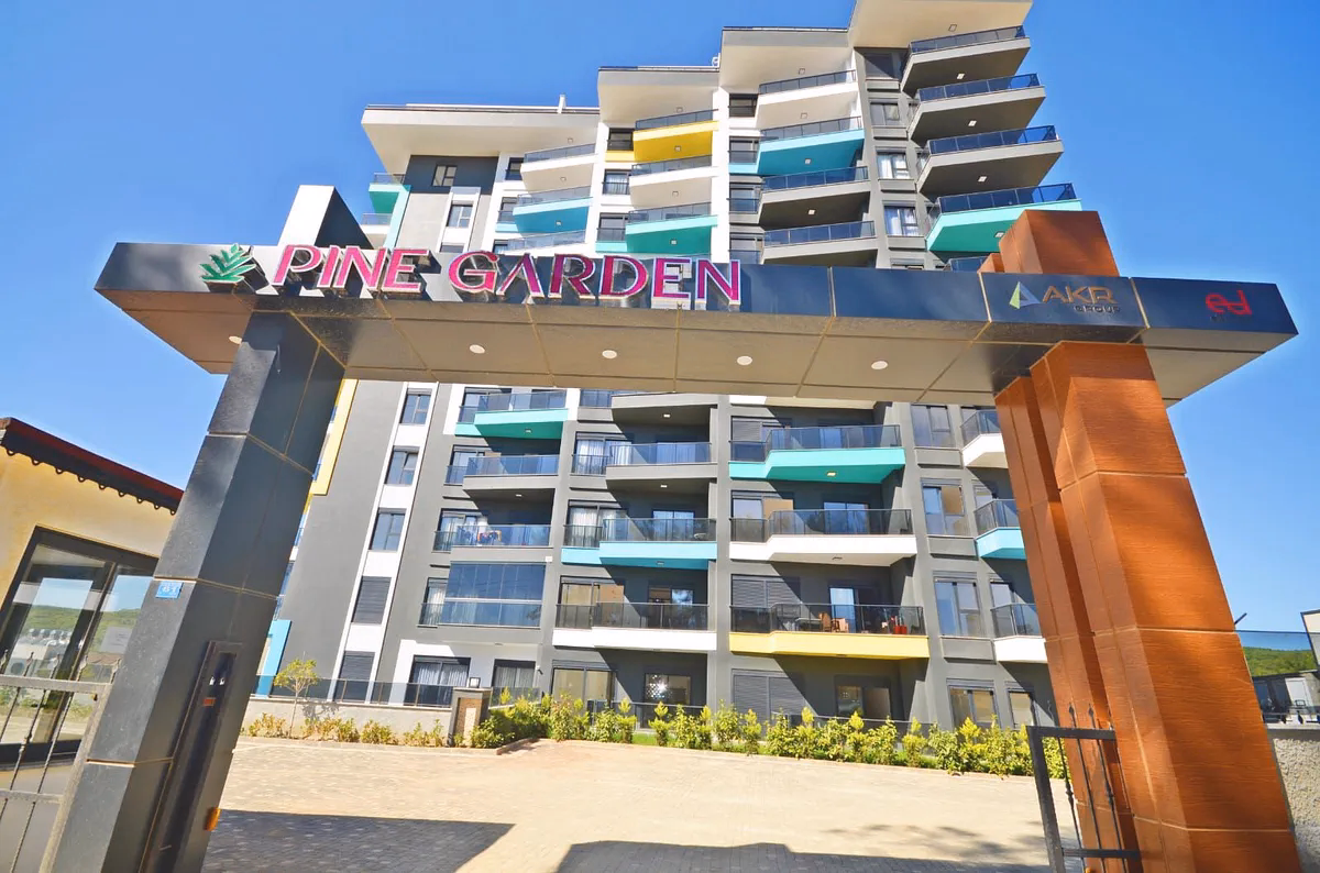 Pine Garden Avsallar Alanya new build 2023 tower complex