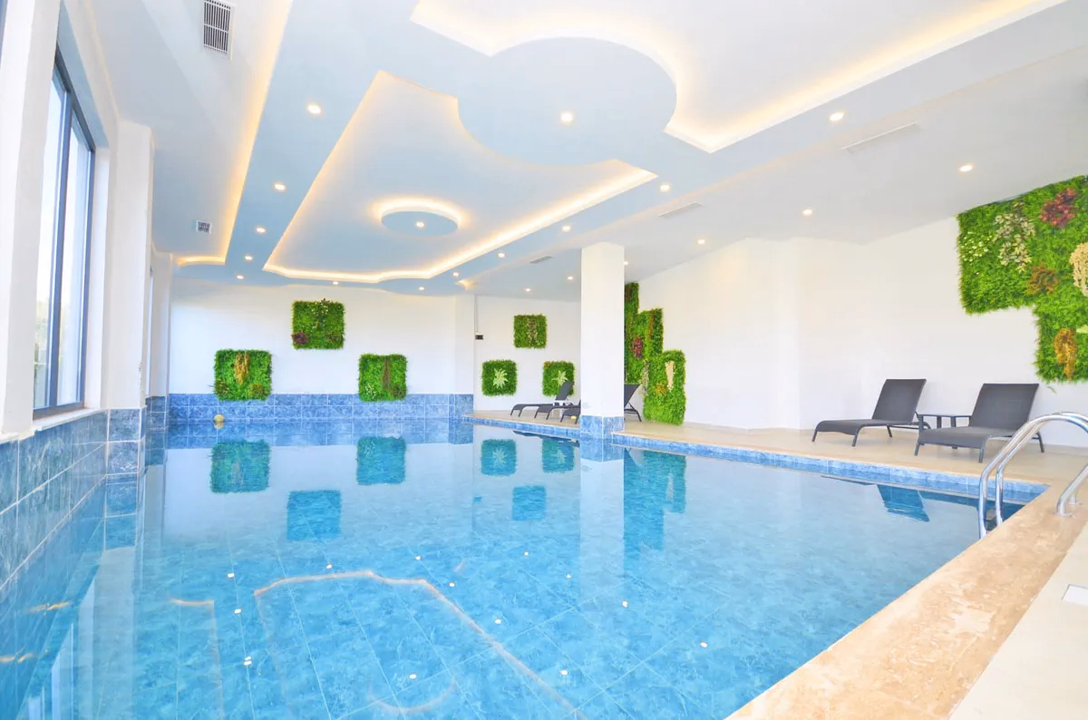 Pine Garden Avsallar Alanya (3) Outdoor swimming pool at Pine Garden complex Avsallar Alanya