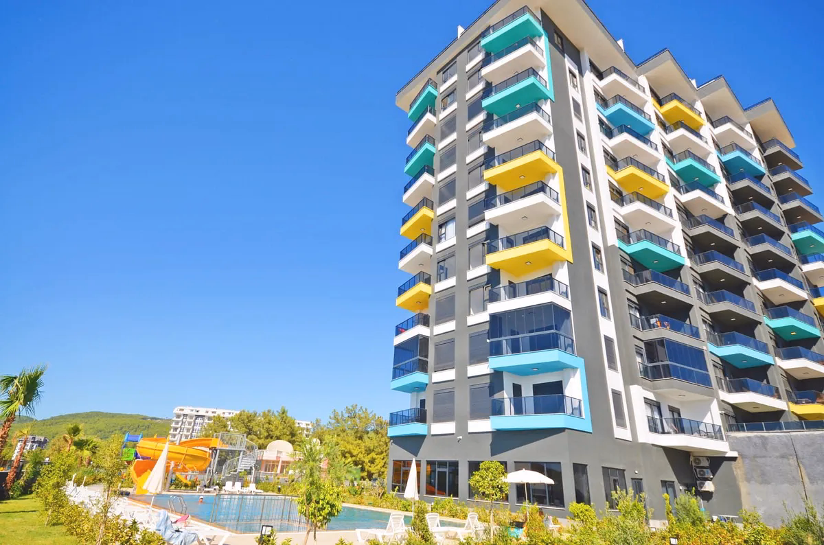 Pine Garden Avsallar Alanya (5) Pine Garden Avsallar Alanya new build 2023 tower complex