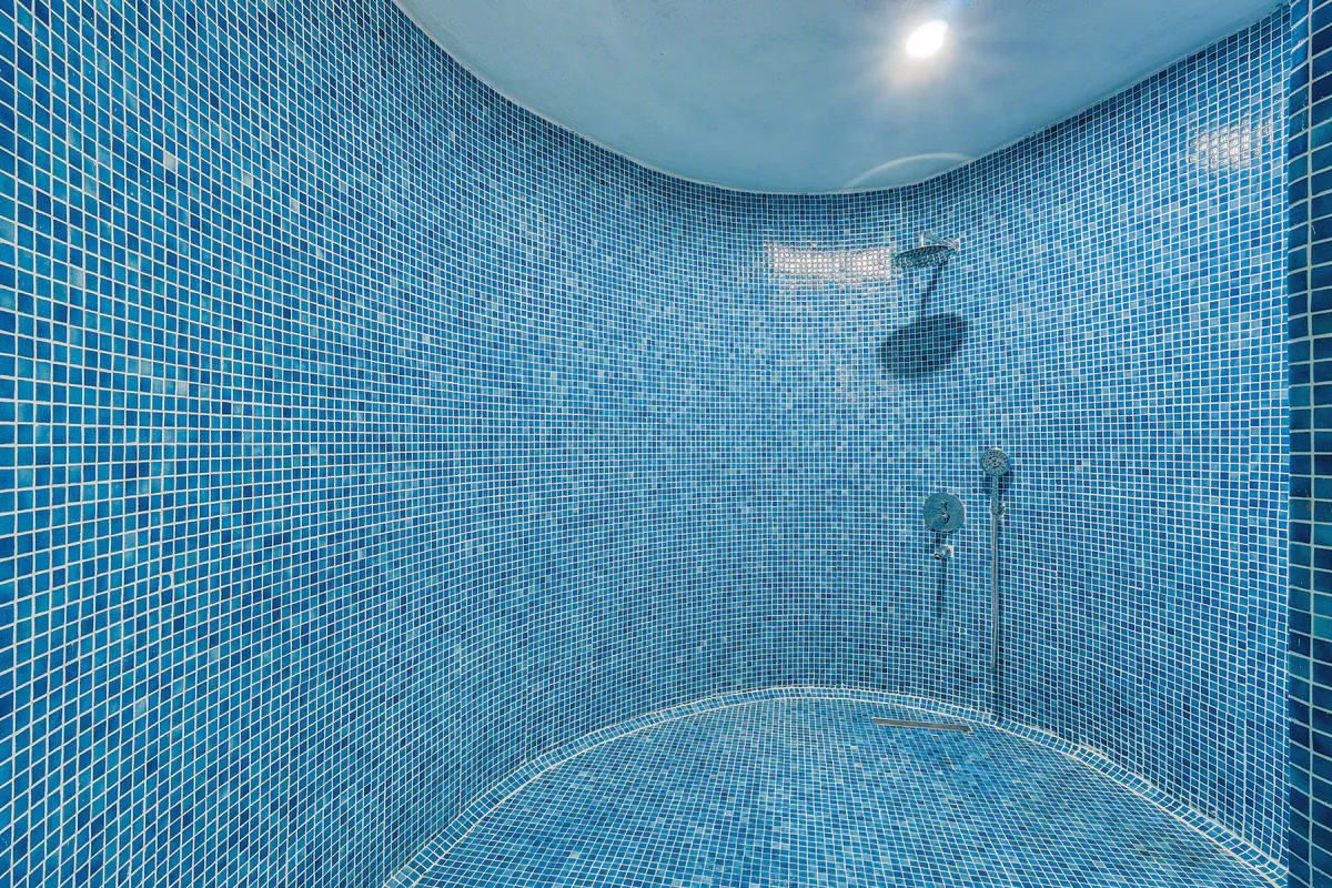 Studio Apartment Mahmutlar Alanya Furnished TNH Hill (14) Blue water pool Alanya residence