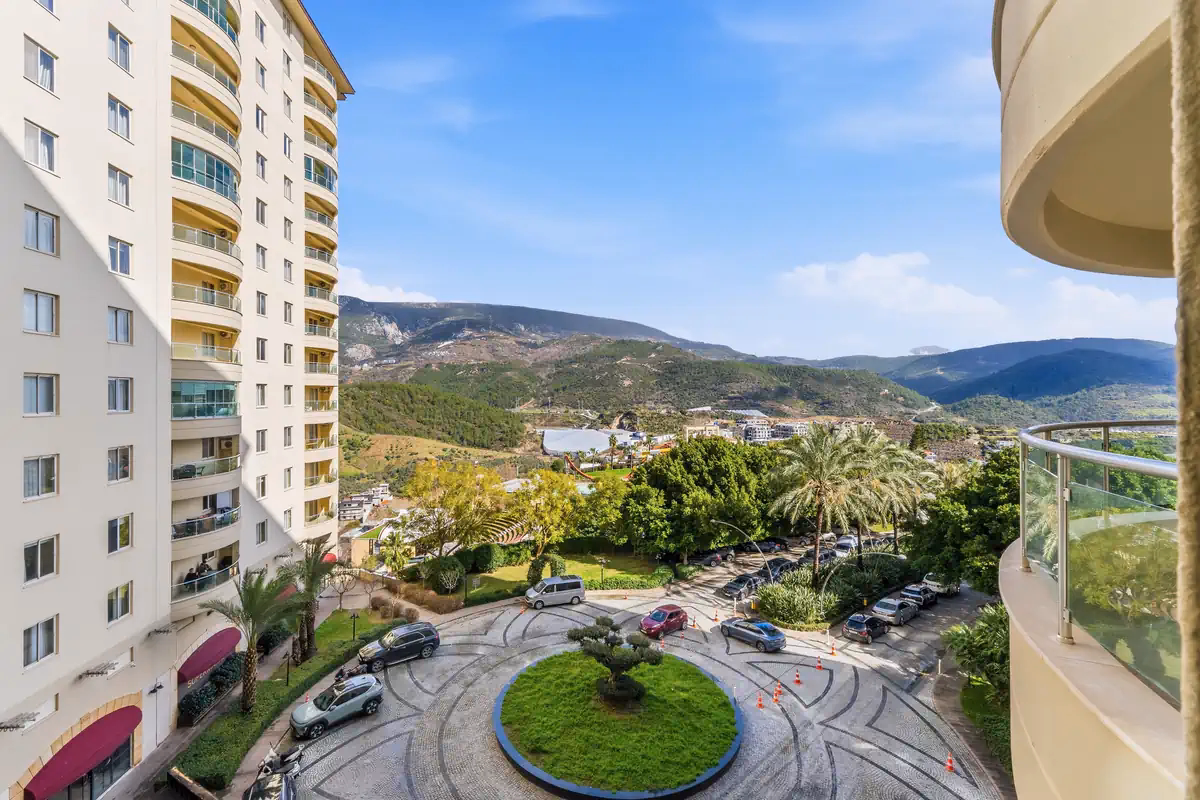 GoldCity Apartment Kargicak – Panoramic Sea Views (15) GoldCity Residence exterior in Kargicak Alanya