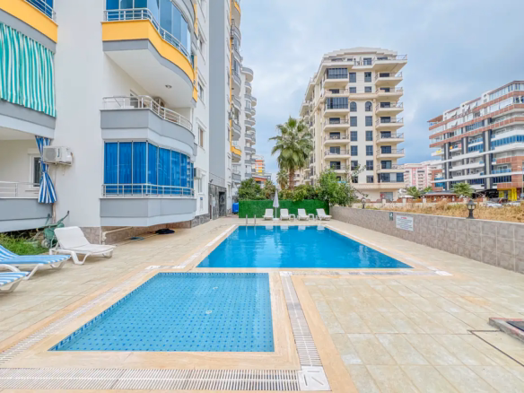 Outdoor pool at Laguna Residence Mahmutlar