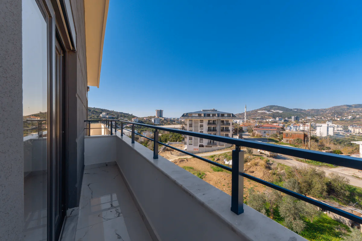 Demirtaş, Alanya, Antalya (17) Balcony of Avakado Residence