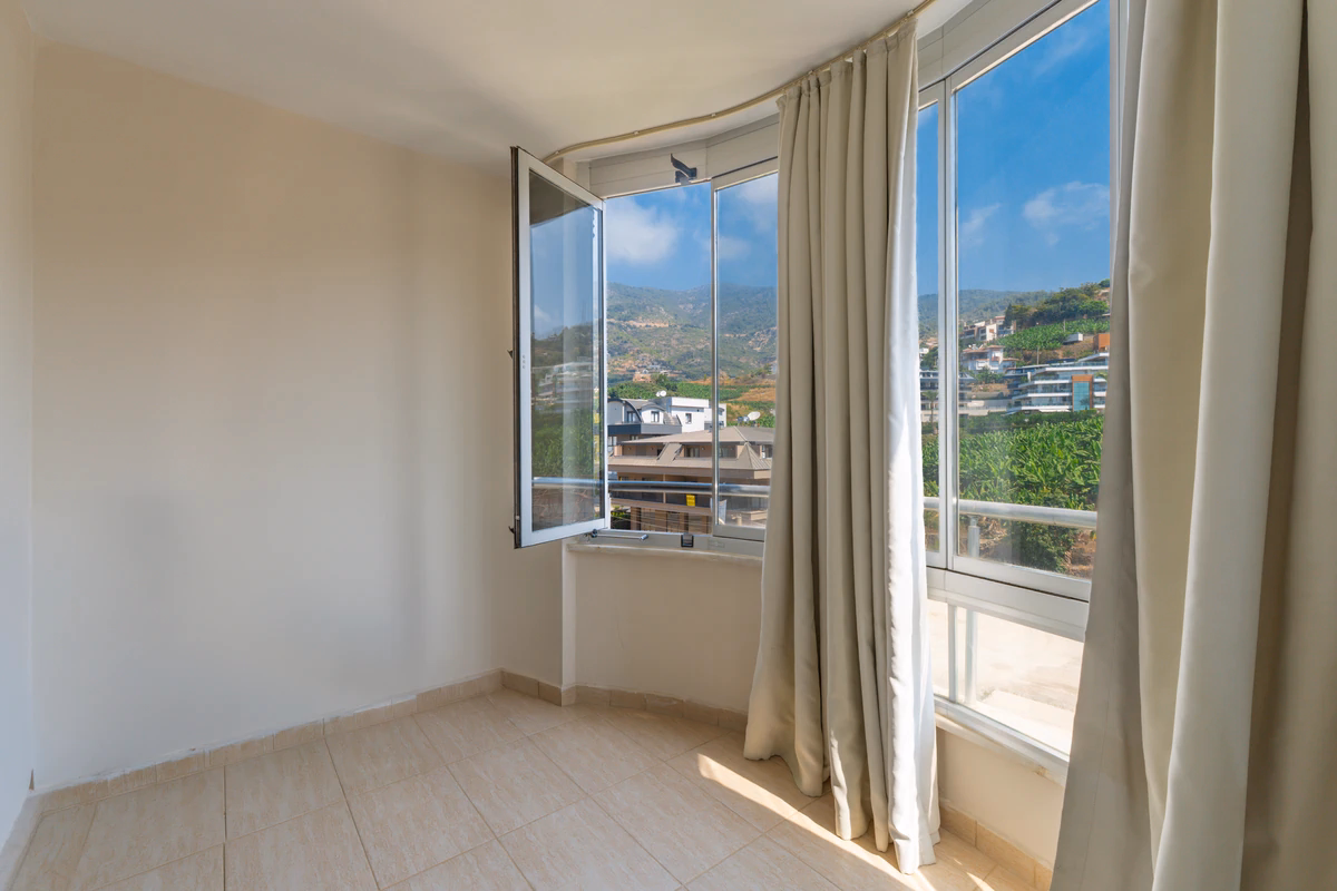 Panorama Garden (16) Apartment balcony with city views in Cikcilli
